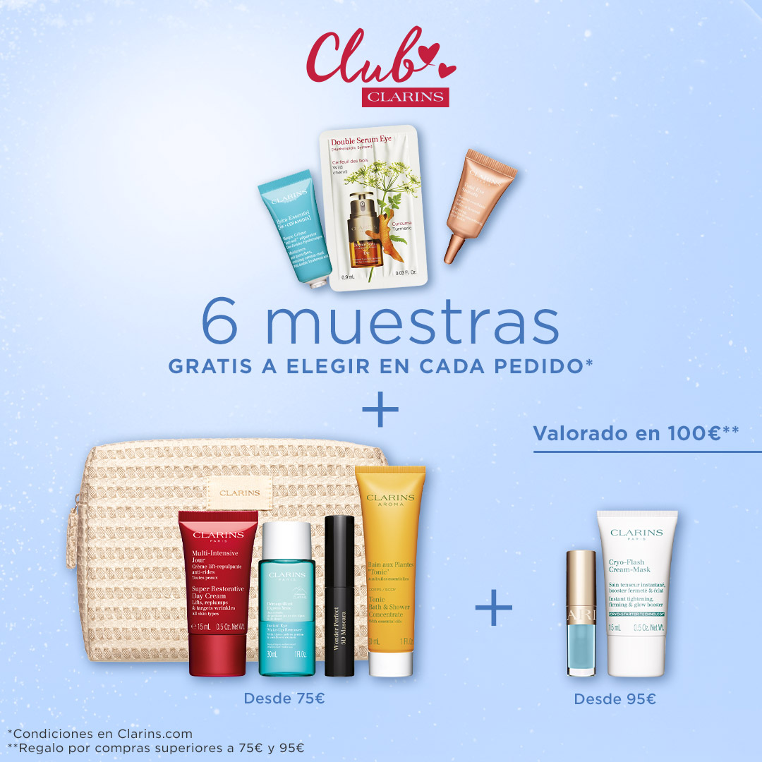 Clarins Facebook ad