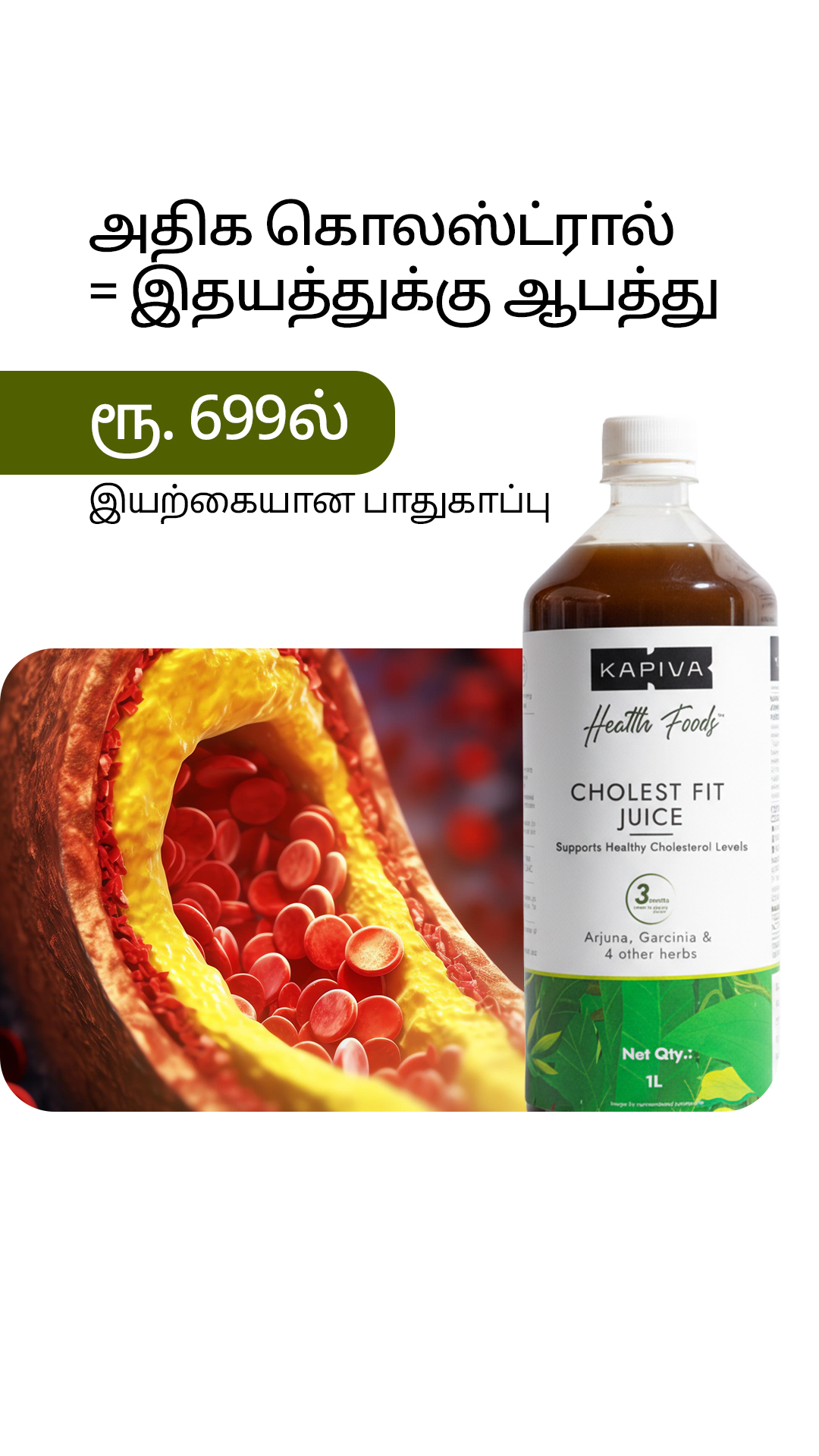 Chronic Health Solutions by Kapiva Facebook ad