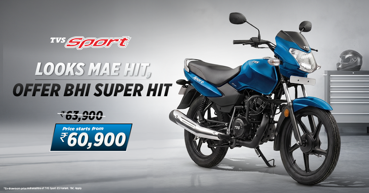 TVS Sport Facebook ad from May 12, 2026