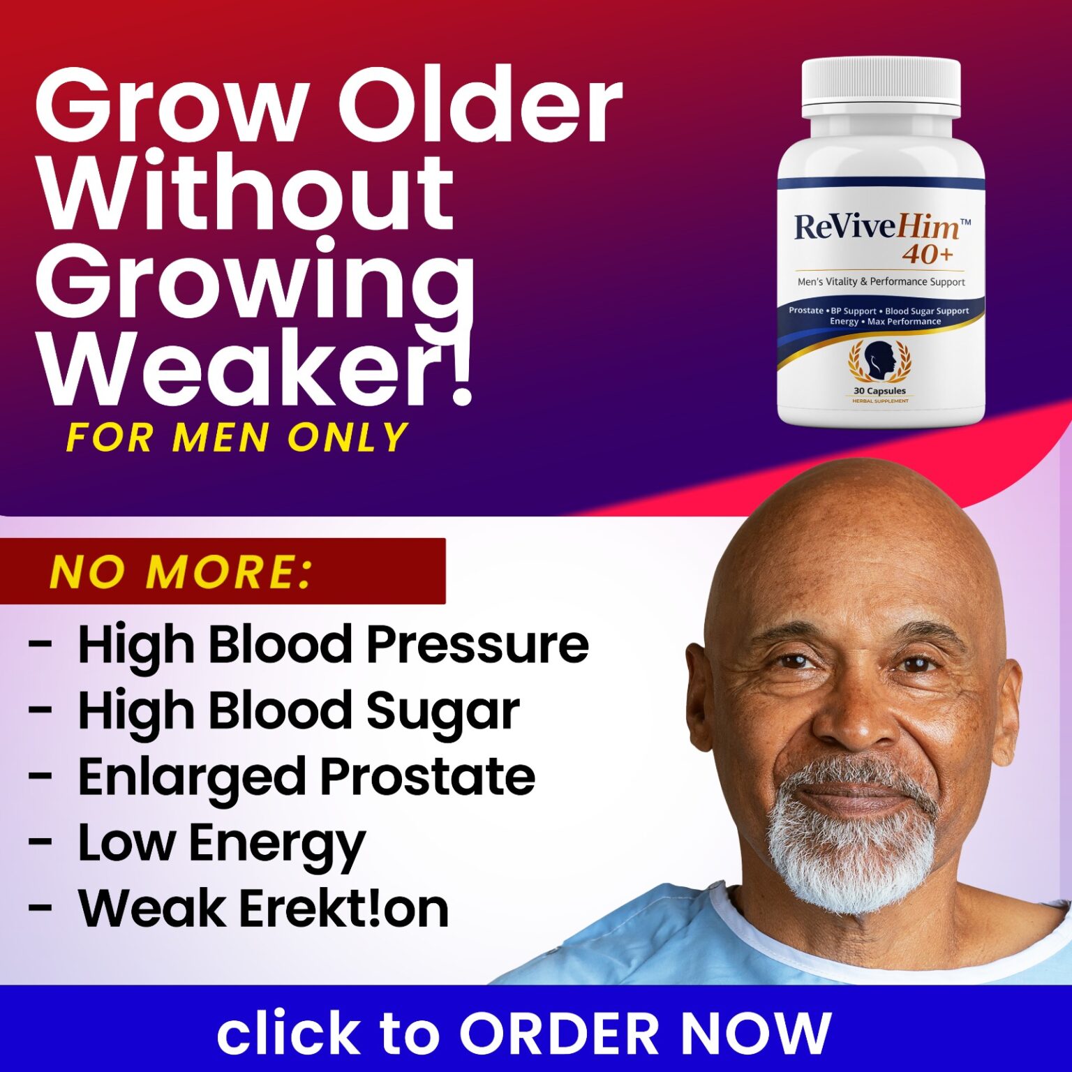 Trust care Herbal Facebook ad: feel Stronger, Healthier, Energized