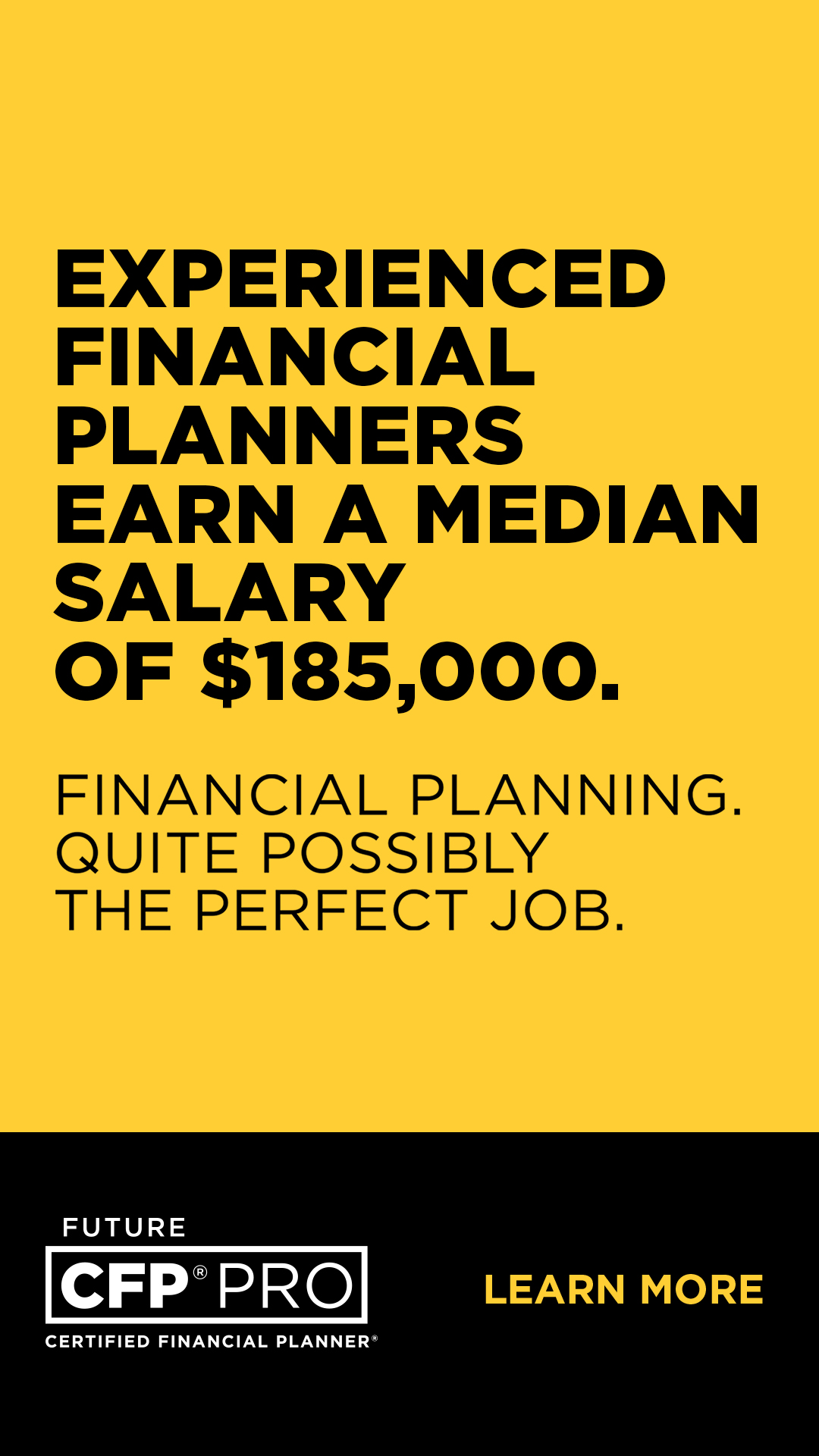CFP Board Facebook ad