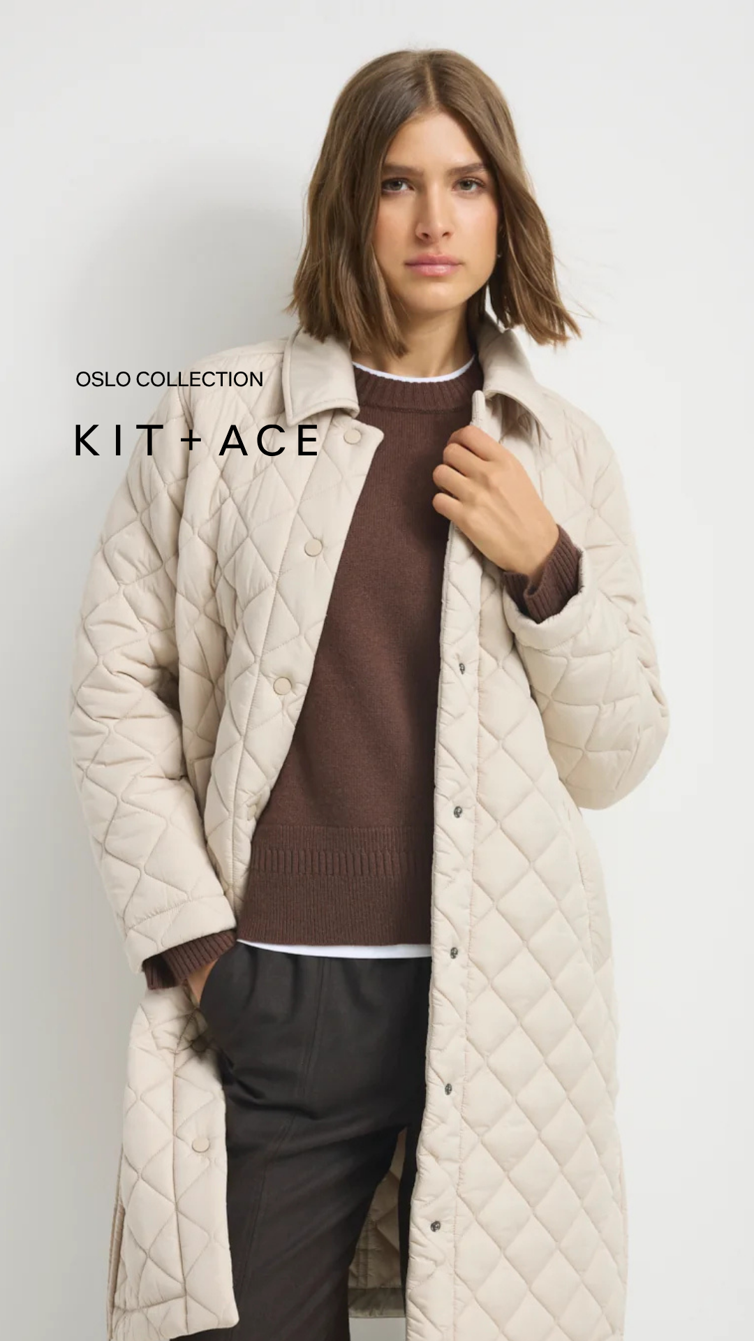 Kit and Ace Facebook ad: Women's Outerwear