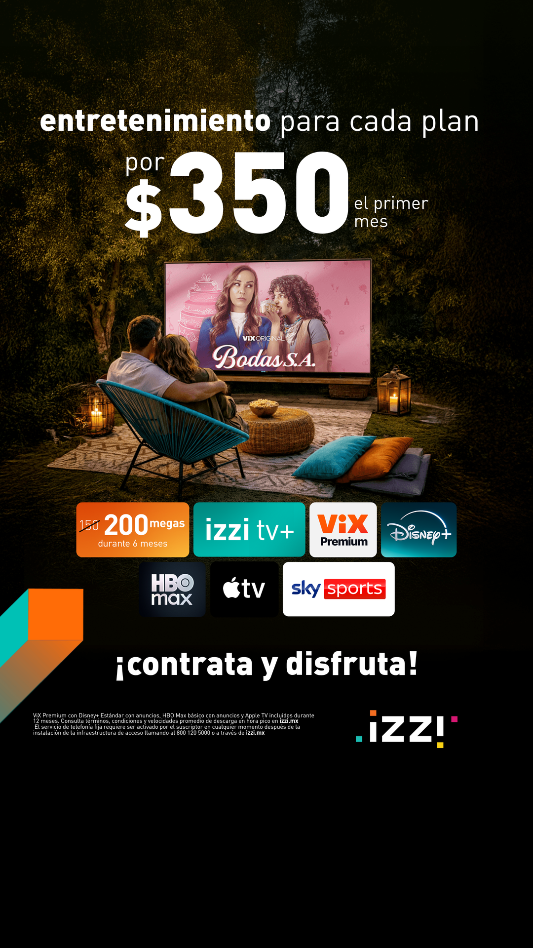 izzi telecom Facebook ad