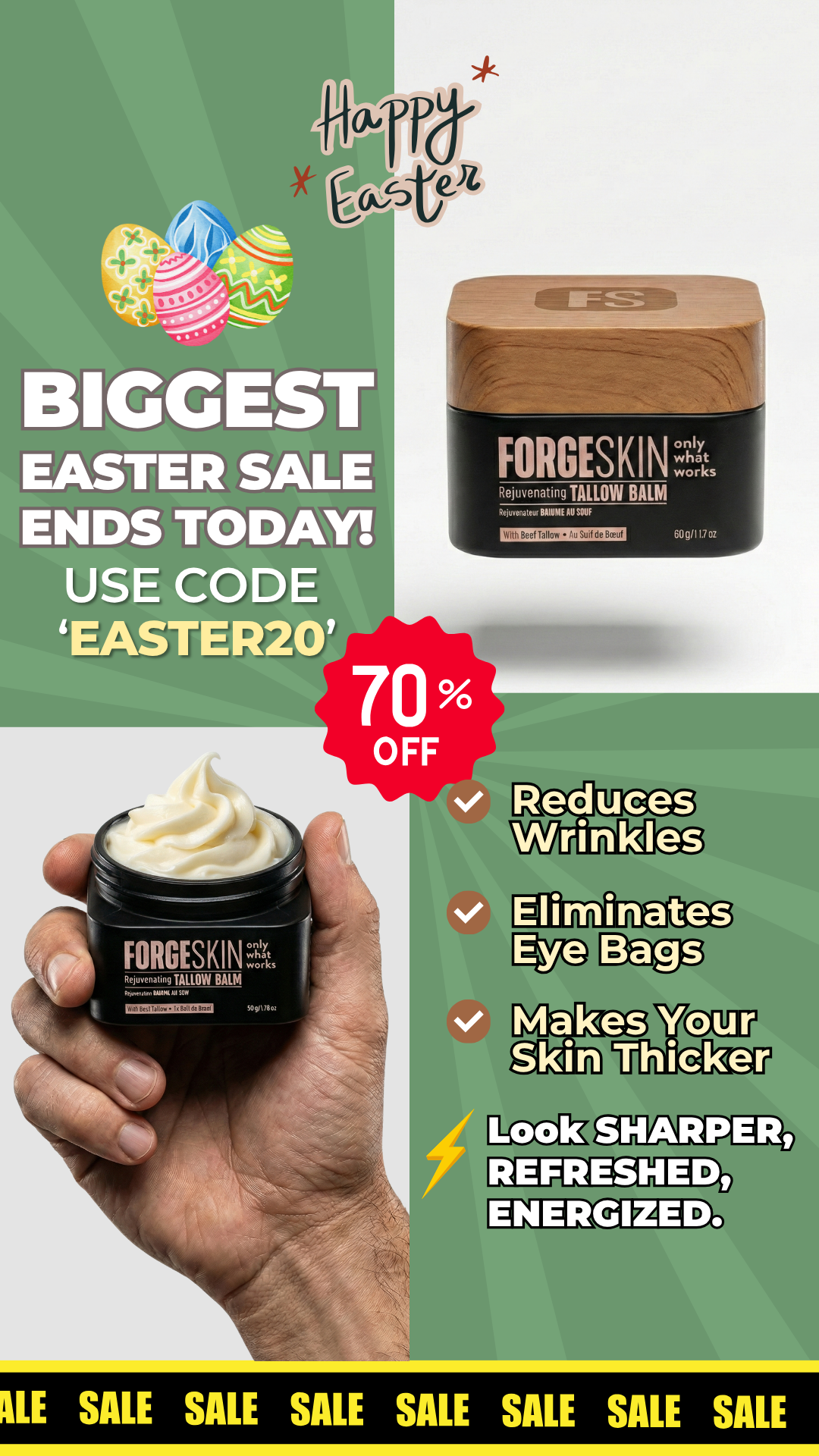 Forge Men Facebook ad
