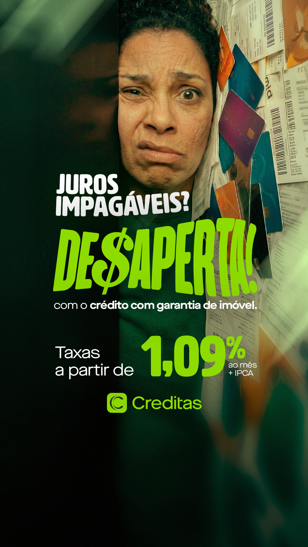 Creditas Facebook ad