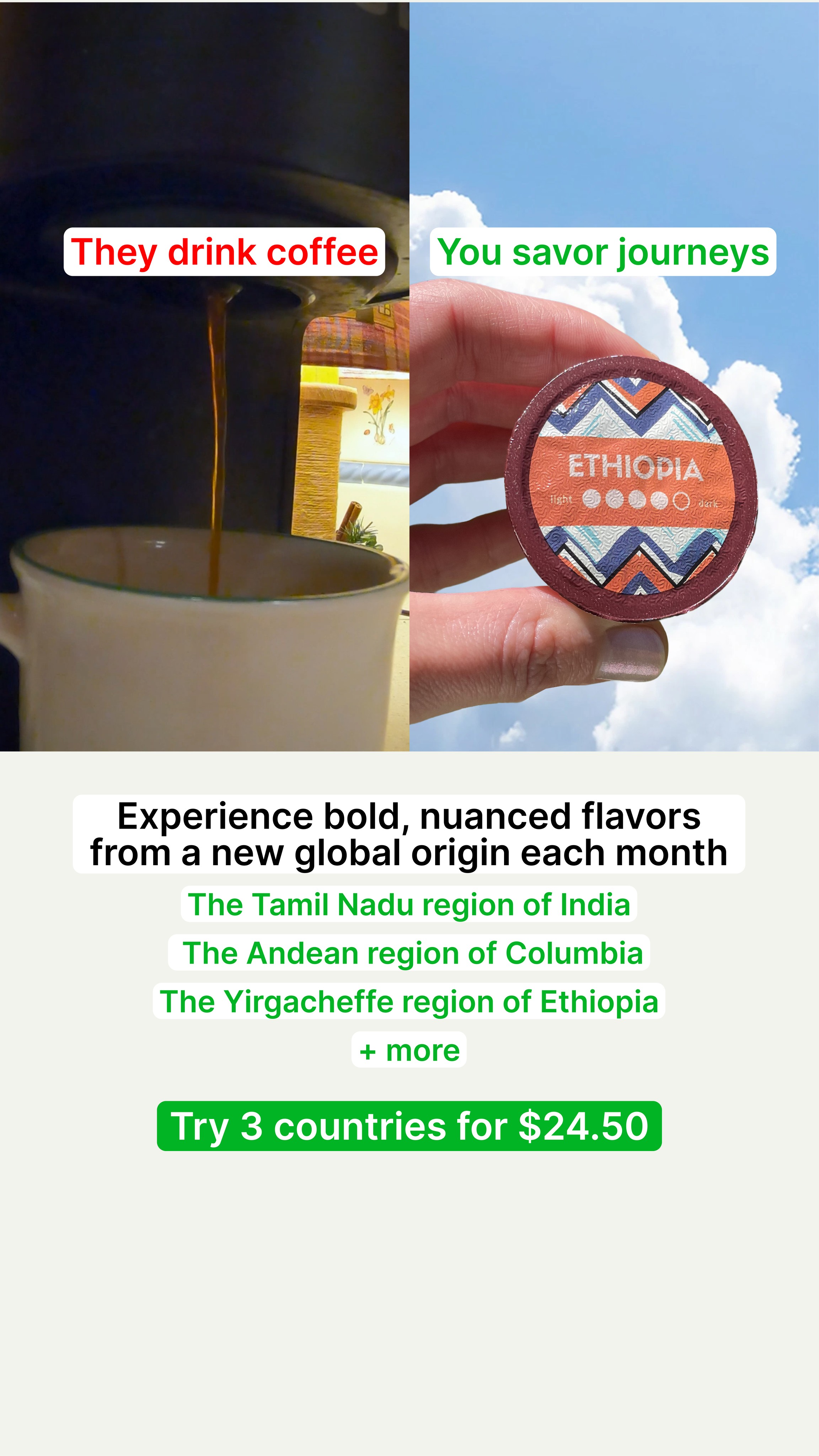 Atlas Coffee Club Facebook ad