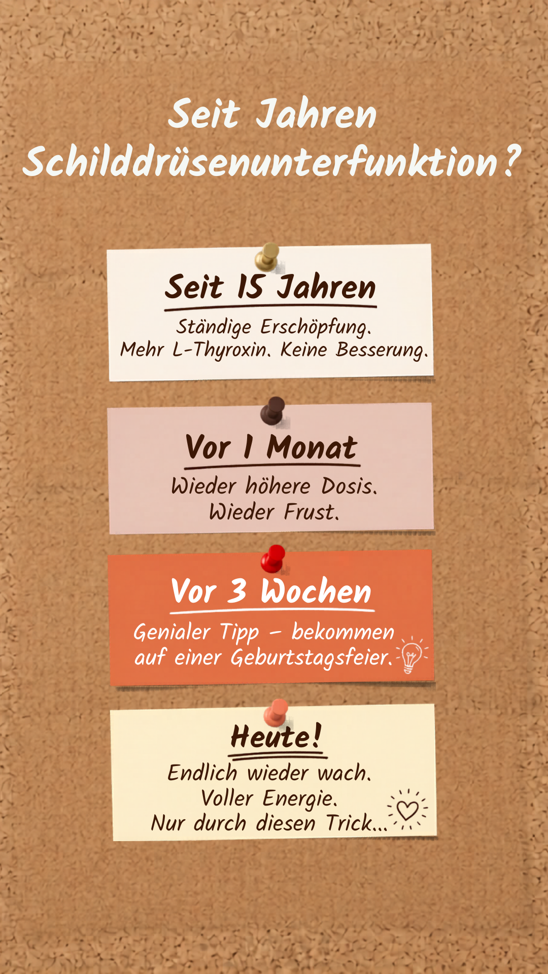 Mission Schilddrüse Facebook ad