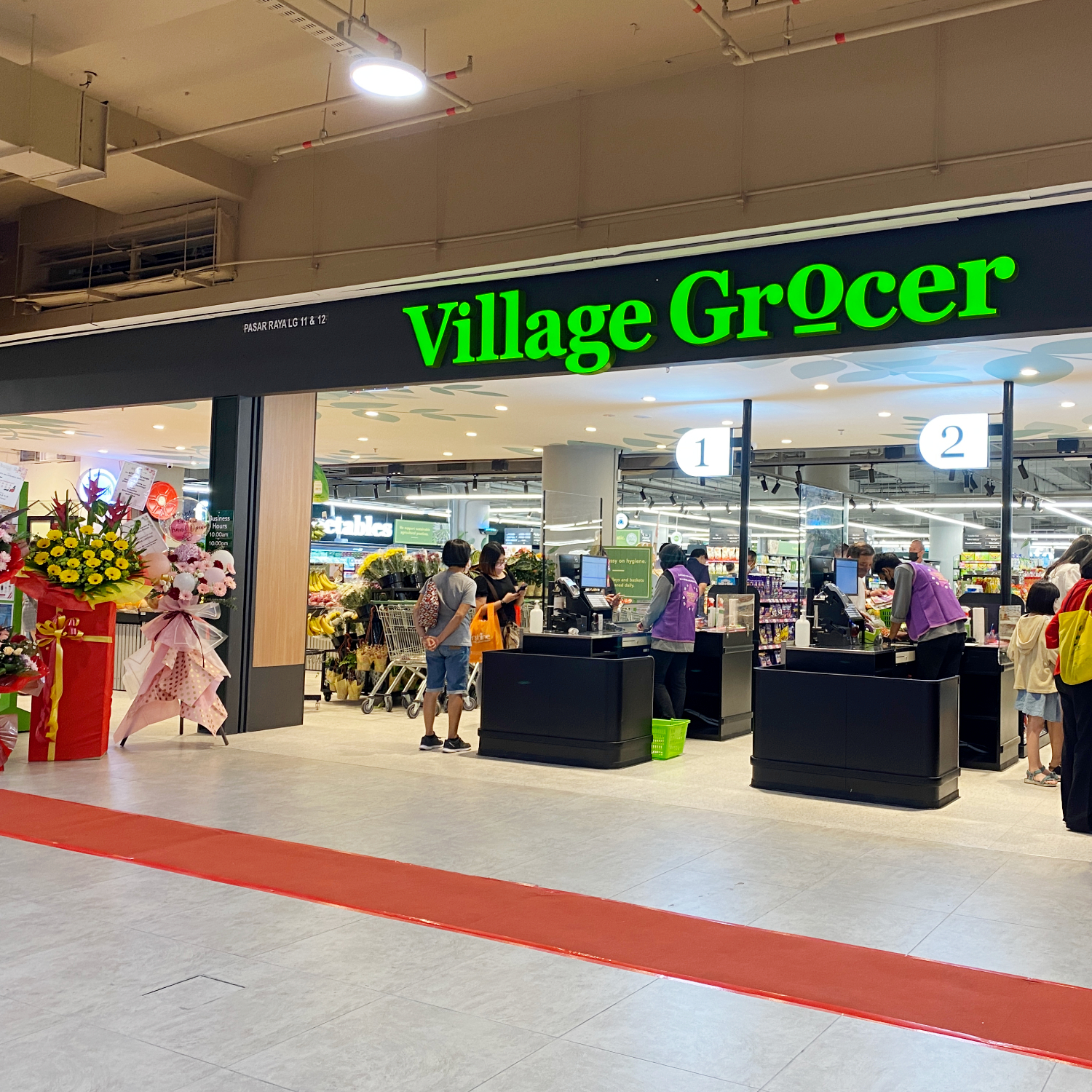 Village Grocer Facebook ad