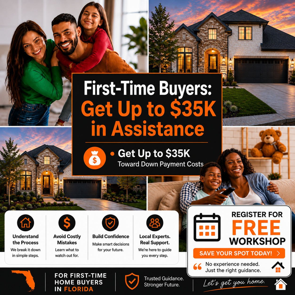 Mortgages By Odette NMLS# 282568 Facebook ad: First-Time Homebuyer? You May Qualify for Up to $35K