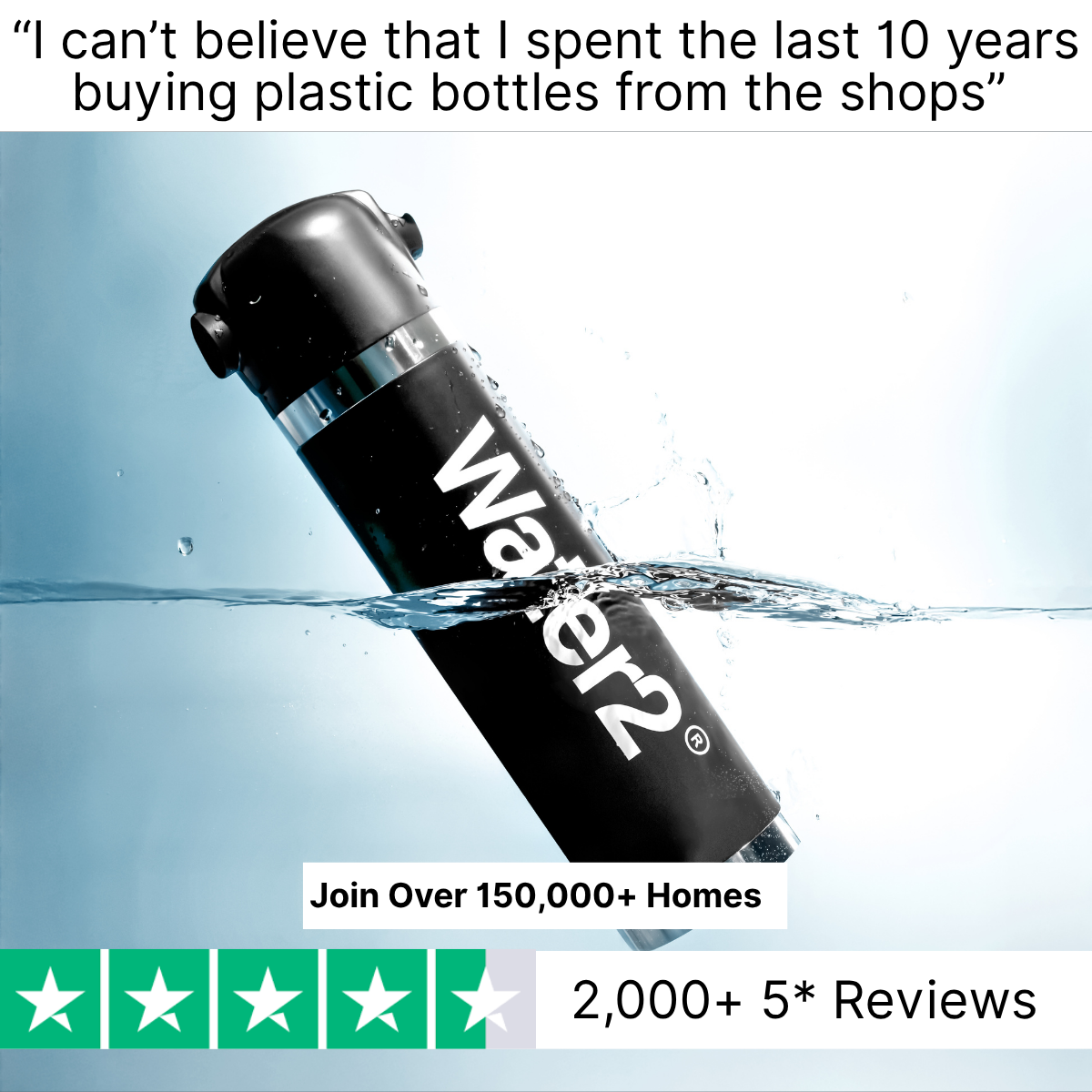 Water2 Facebook ad