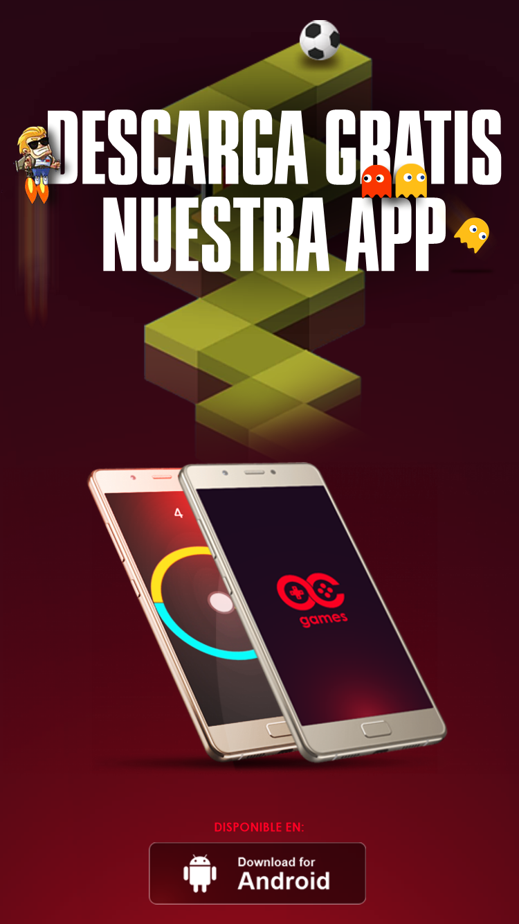 OC Games Facebook ad: ¡La APP de Online Champion ha llegado!
