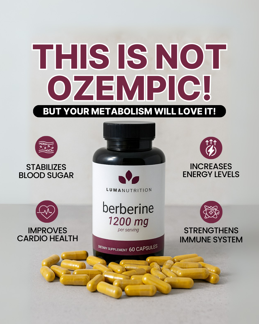 Luma Nutrition Facebook ad