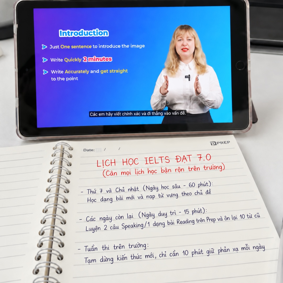 Prep For IELTS Facebook ad