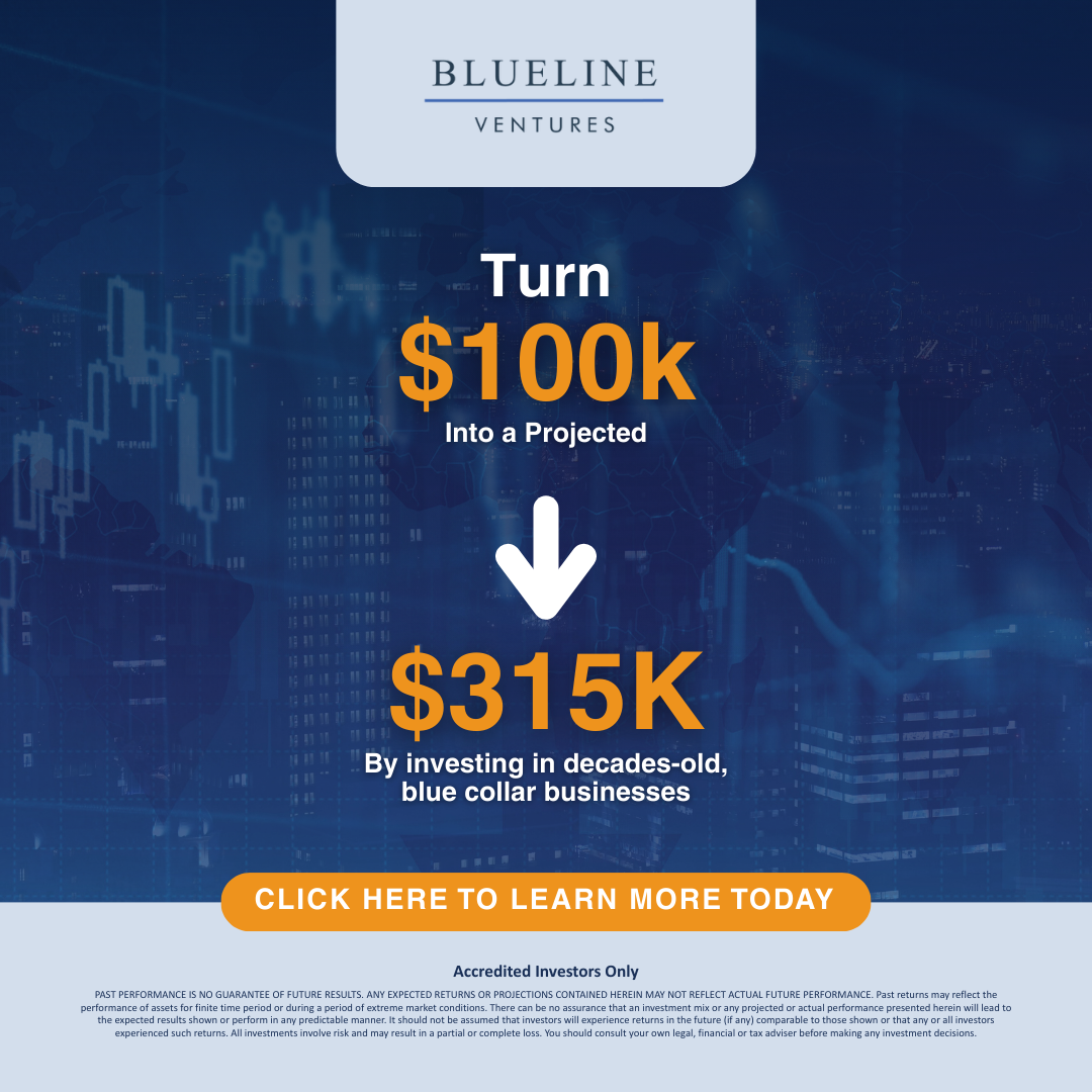 Blueline Ventures Facebook ad