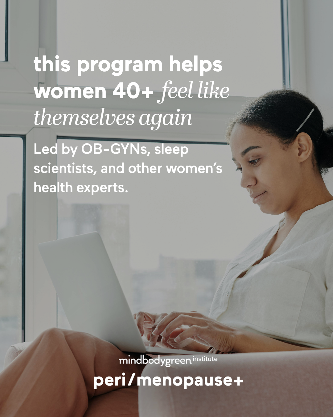 mindbodygreen Institute Facebook ad