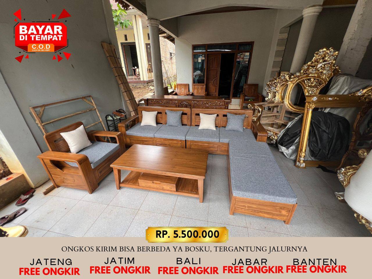 Kartini mebel jepara Facebook ad: Promo ramadhan kursi tamu minimalis bahan full kayu…