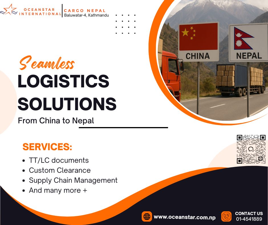 Ocean star International cargo Facebook ad: When choosing a logistics partner for importing goods…