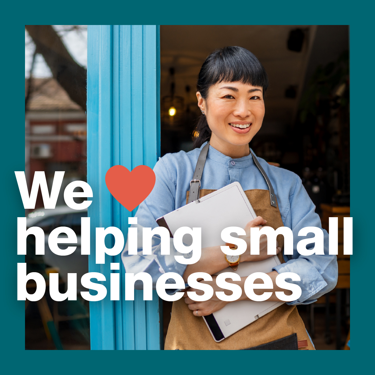 Puget Sound Energy Facebook ad: Small business rebates