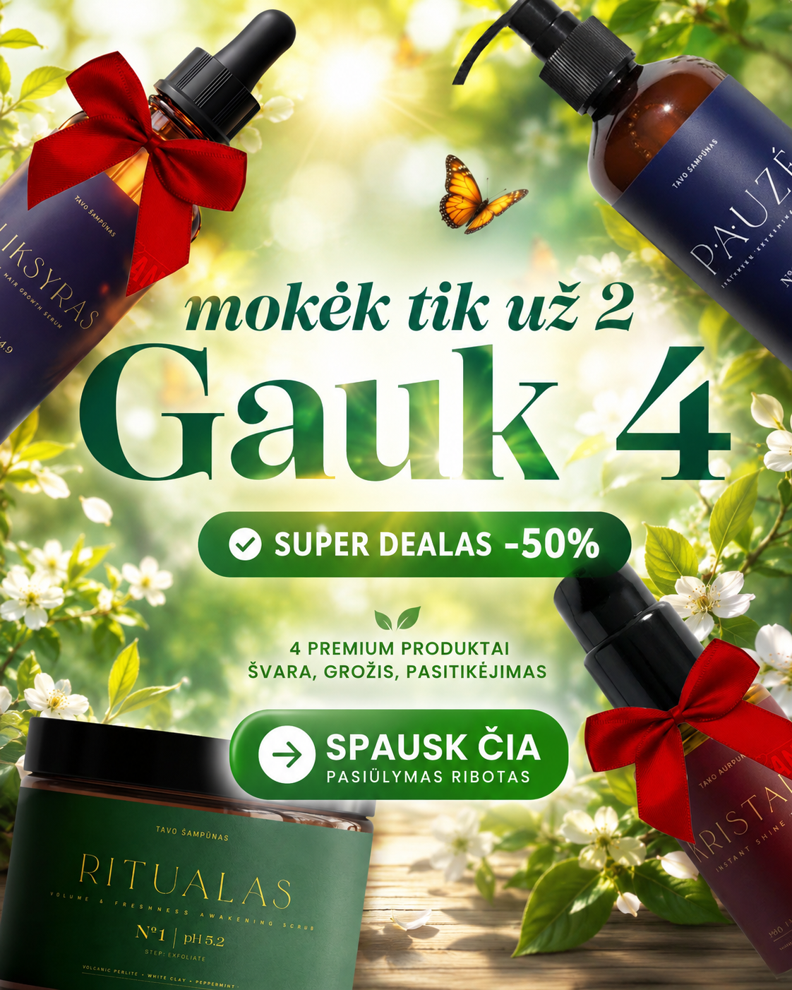 Tavo Šampūnas Facebook ad