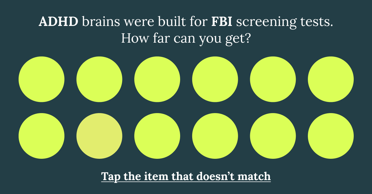 Brain Health Check Facebook ad
