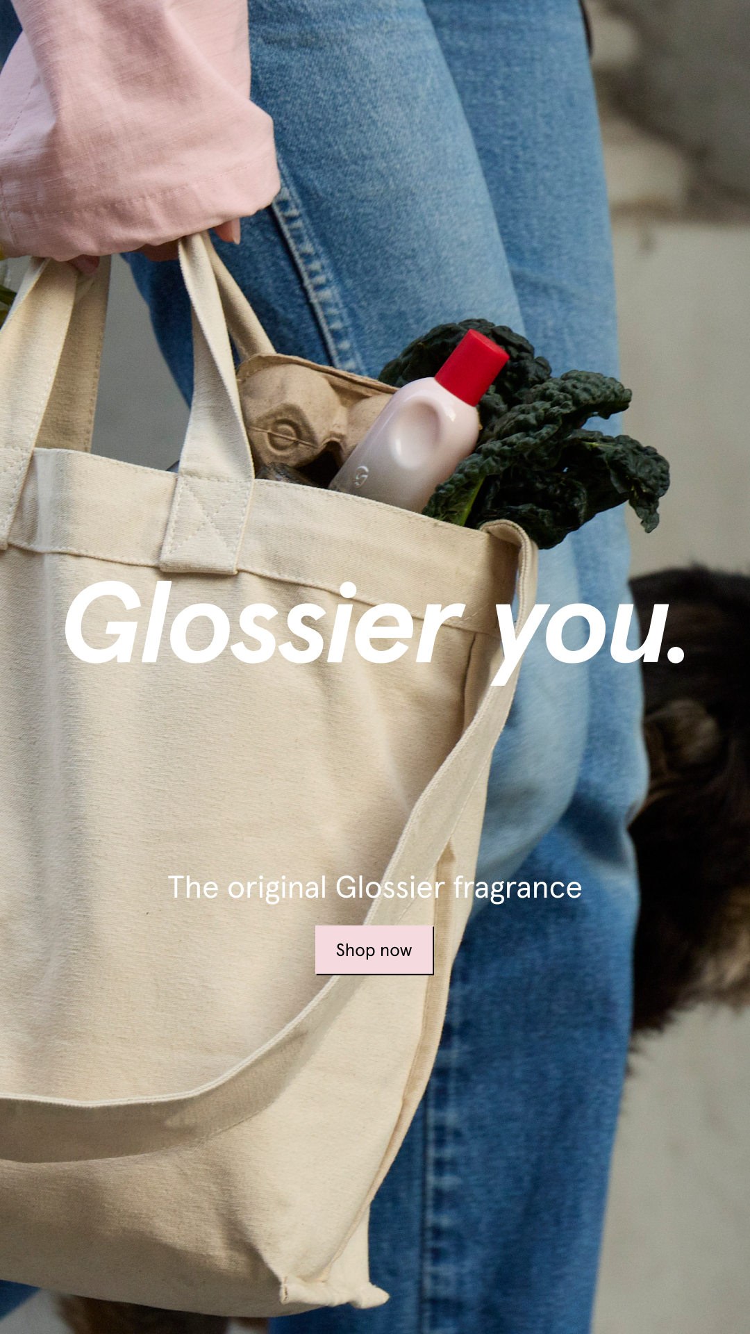 Glossier Facebook ad