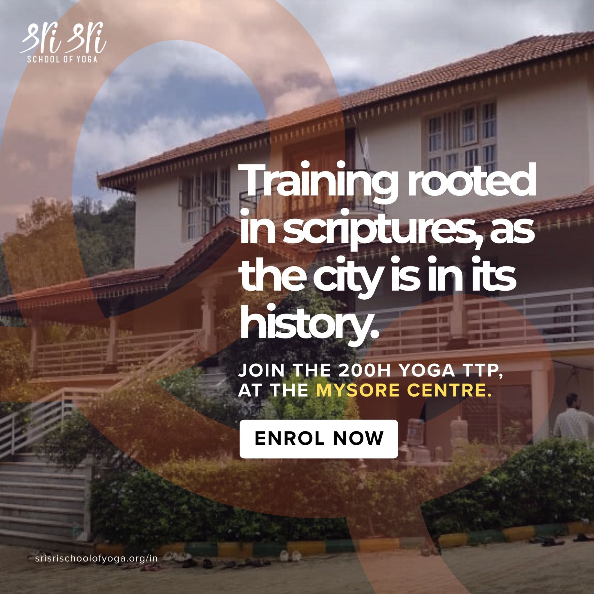 Sri Sri School of Yoga - Yoga Teacher Training Facebook ad