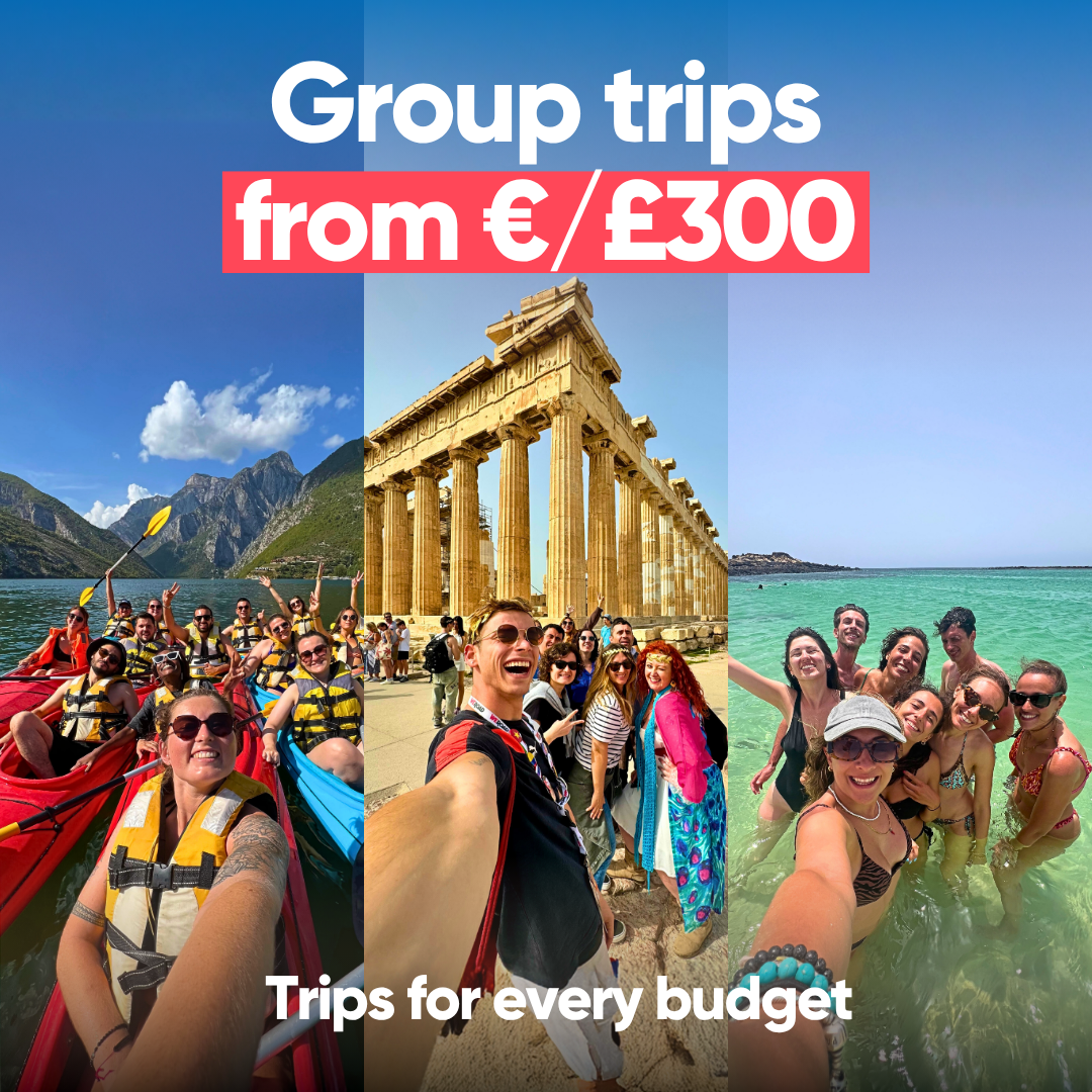WeRoad Travel Facebook ad