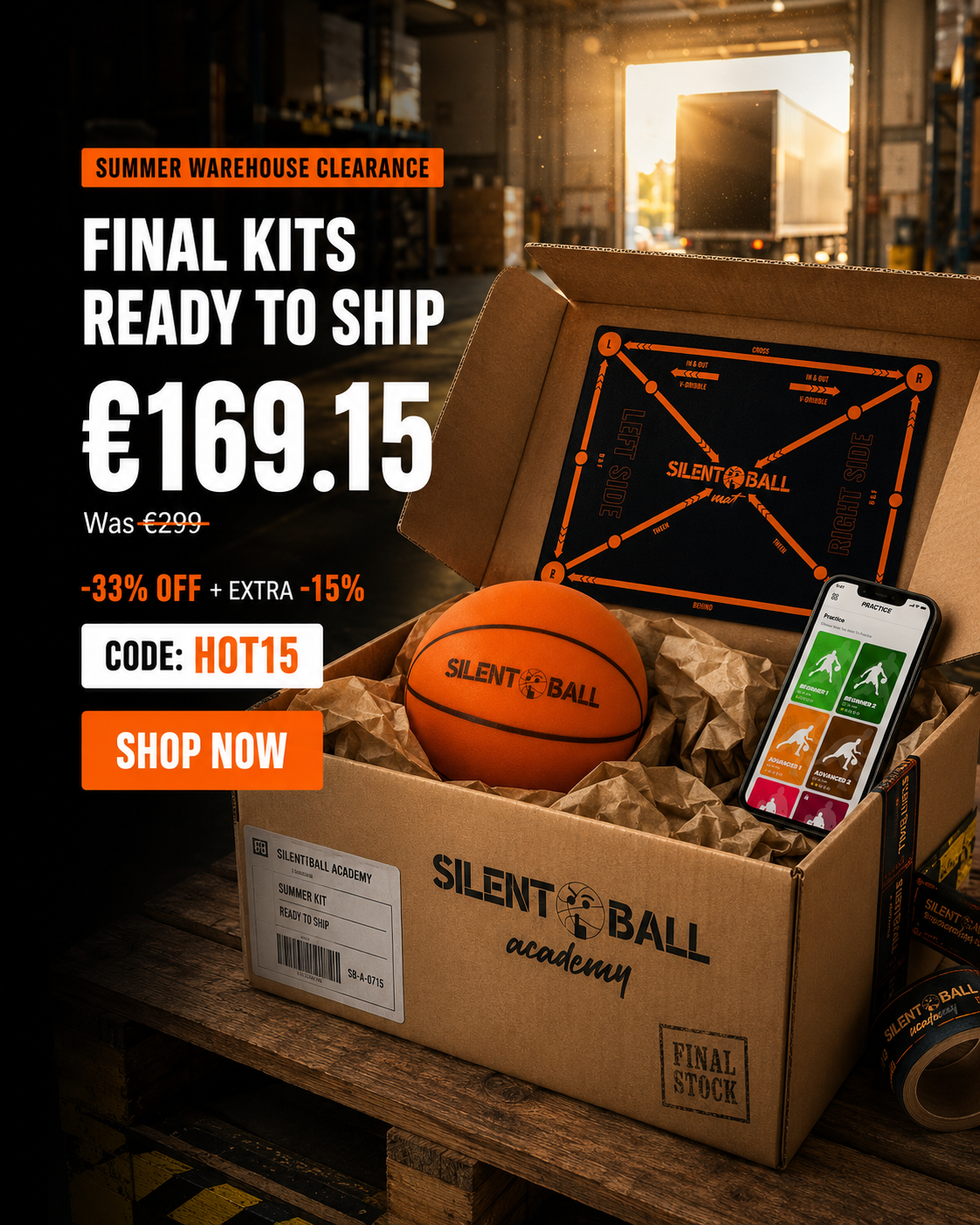 SilentBall Academy Facebook ad
