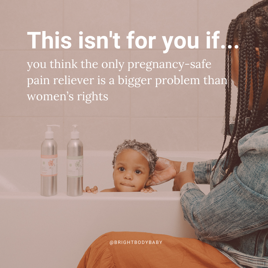 Bright Body Baby Facebook ad: Not every baby brand is for every parent-and…