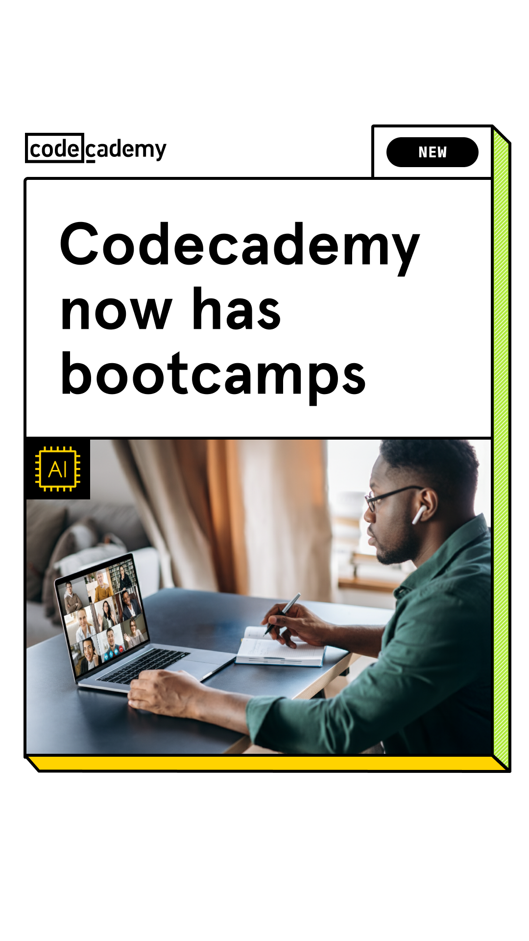 Codecademy Facebook ad