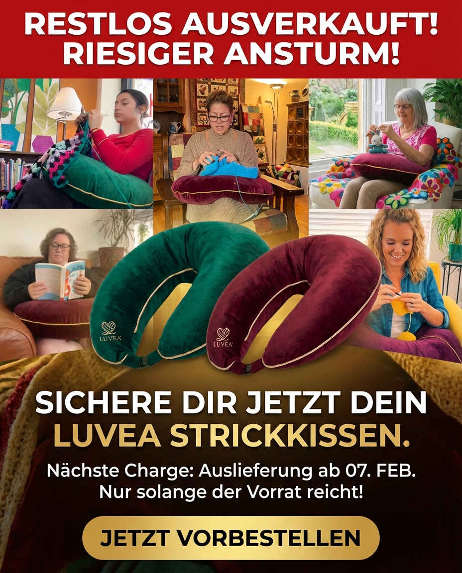 Luvea Facebook ad: Das perfekte Geschenk für Strickerinnen