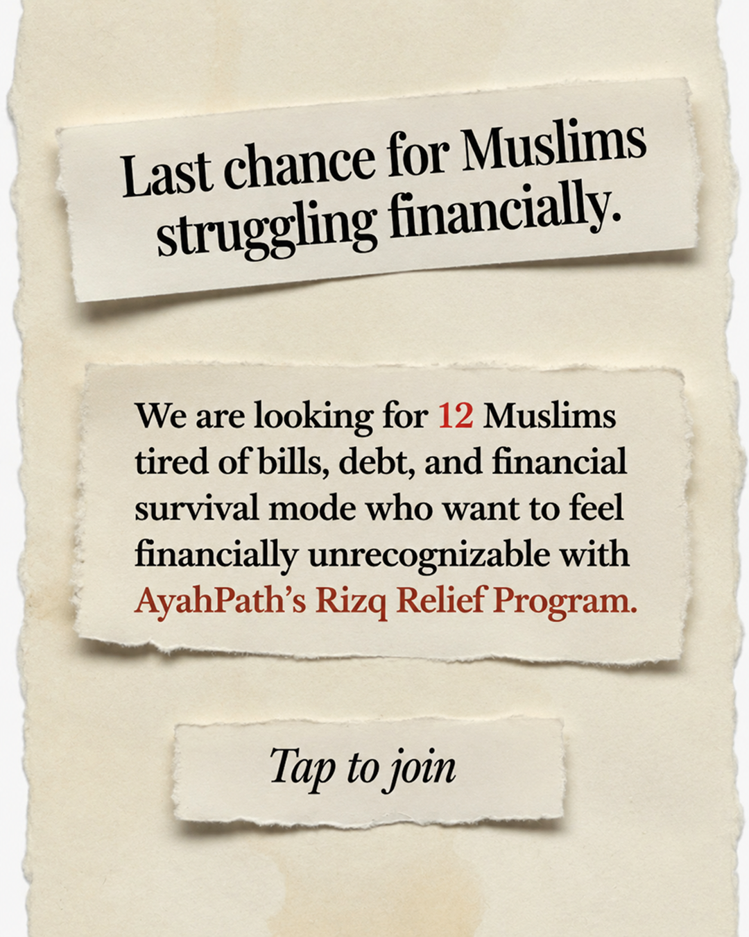 Imam Advice Daily Facebook ad