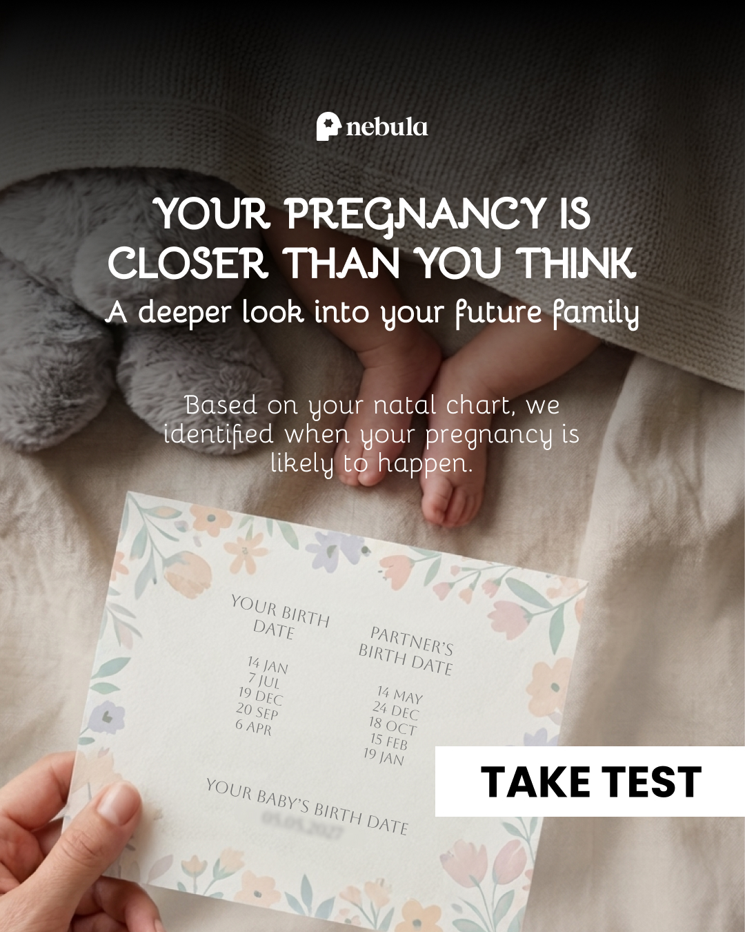 Nebula: Motherhood Facebook ad