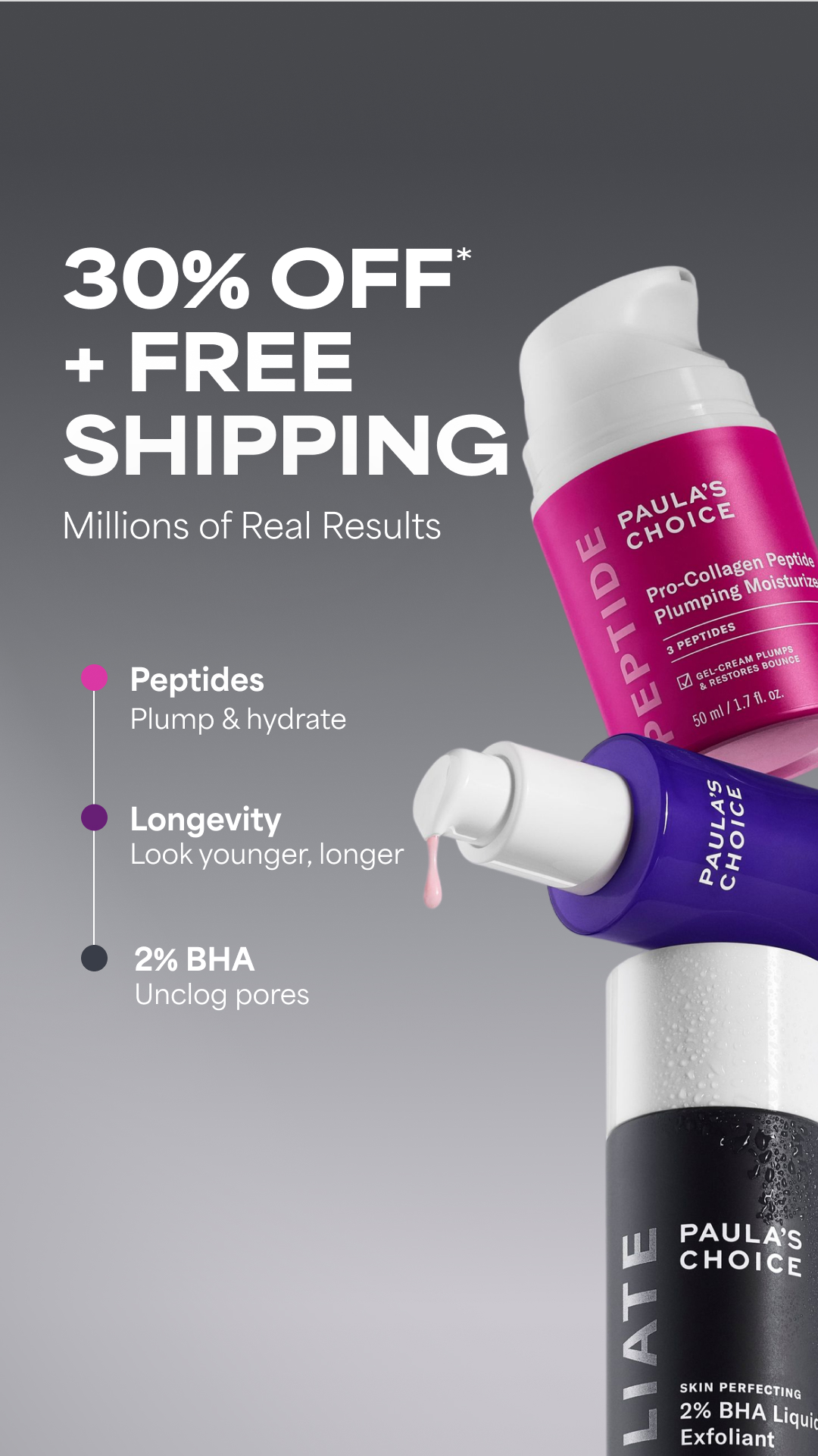Paula's Choice Facebook ad