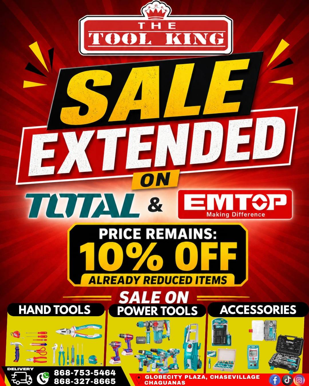 The Tool King TT & The Pet King TT Facebook ad