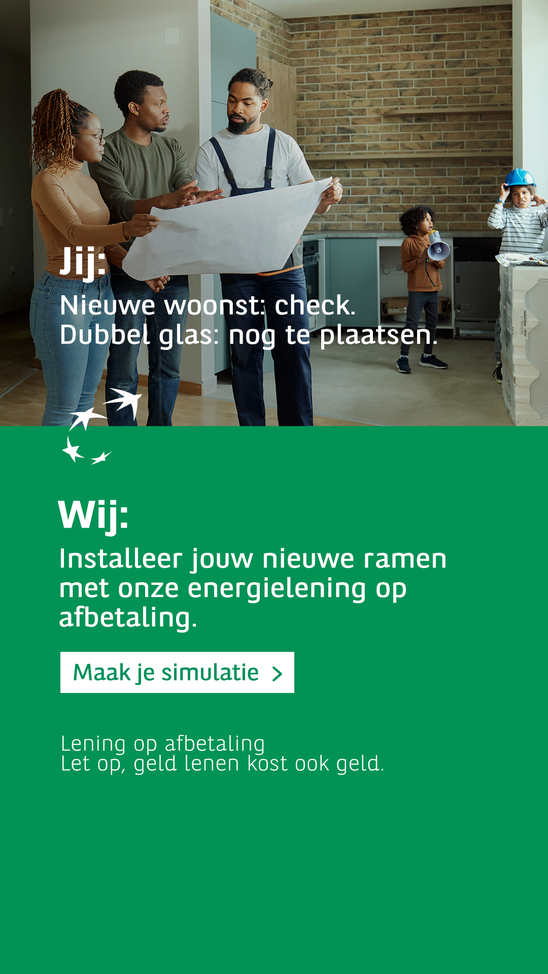 BNP Paribas Fortis België Facebook ad