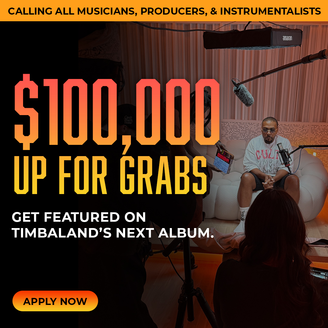 Timbaland Facebook ad: Be on my next album (plus $100,000 up for grabs)