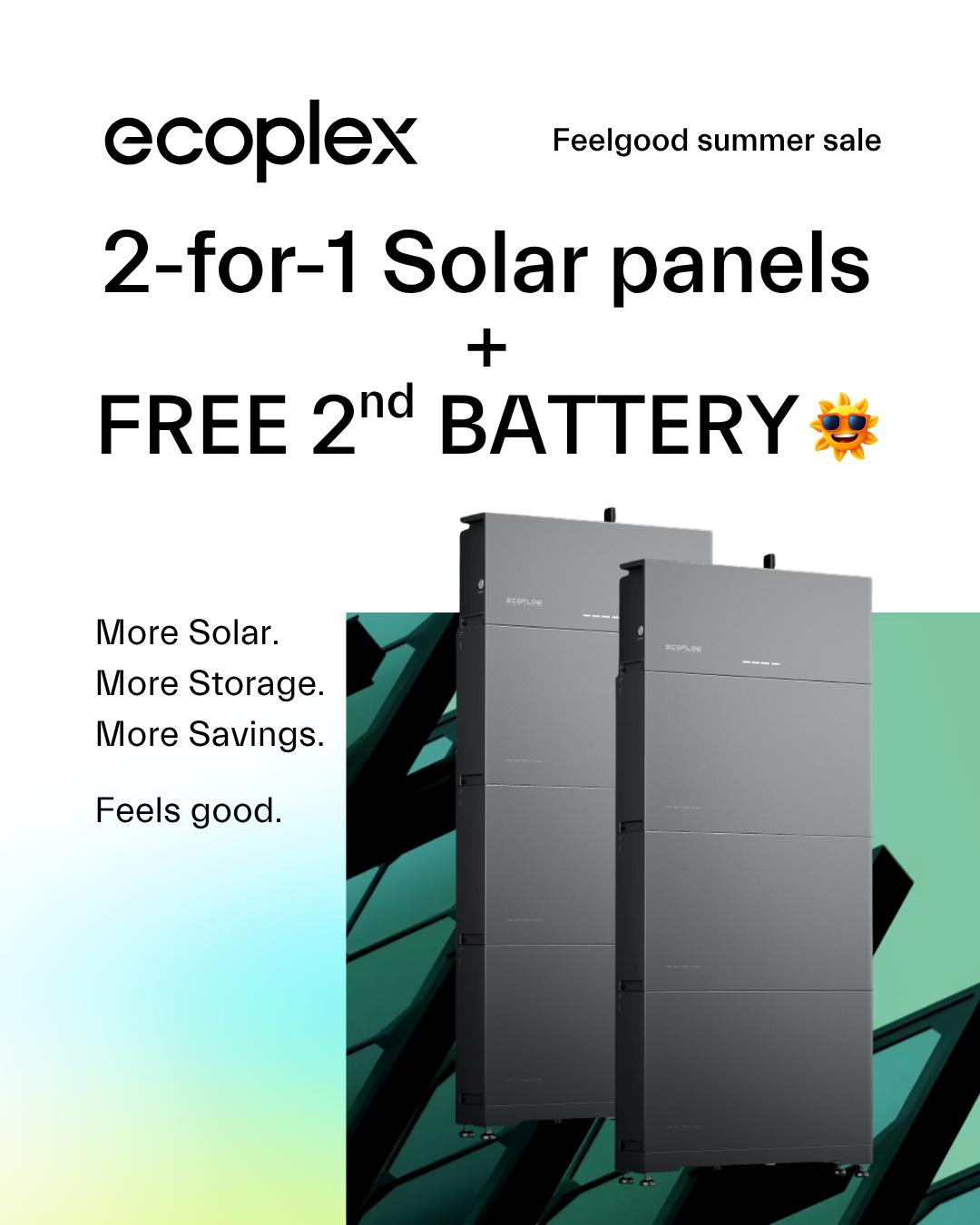 Ecoplex Energy Facebook ad from Jul 1, 2026