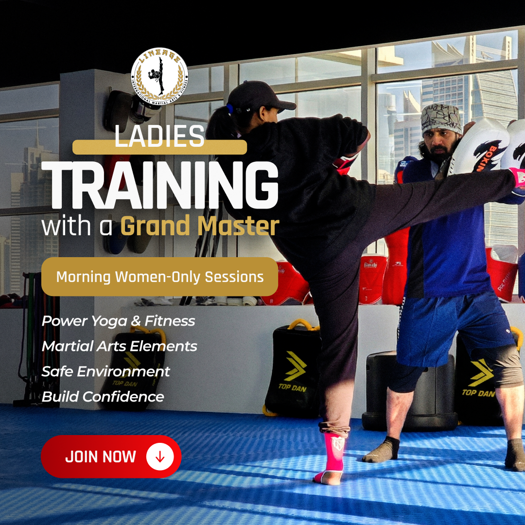 Lineage International Martial Arts & Fitness Facebook ad