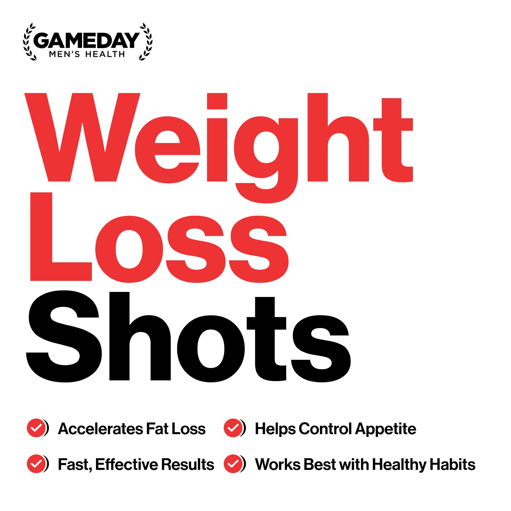 Gameday Men's Health Facebook ad: Unlock your best performance