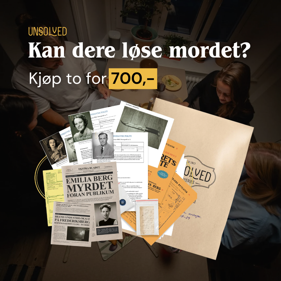 ARKIV by Unsolved - Mordgåter å løse hjemme Facebook ad