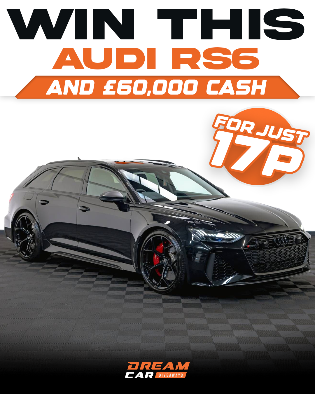 Dream Car Giveaways Facebook ad