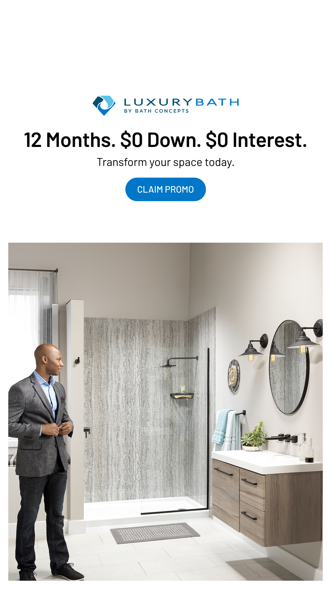 Luxury Bath Facebook ad from Jun 8, 2026