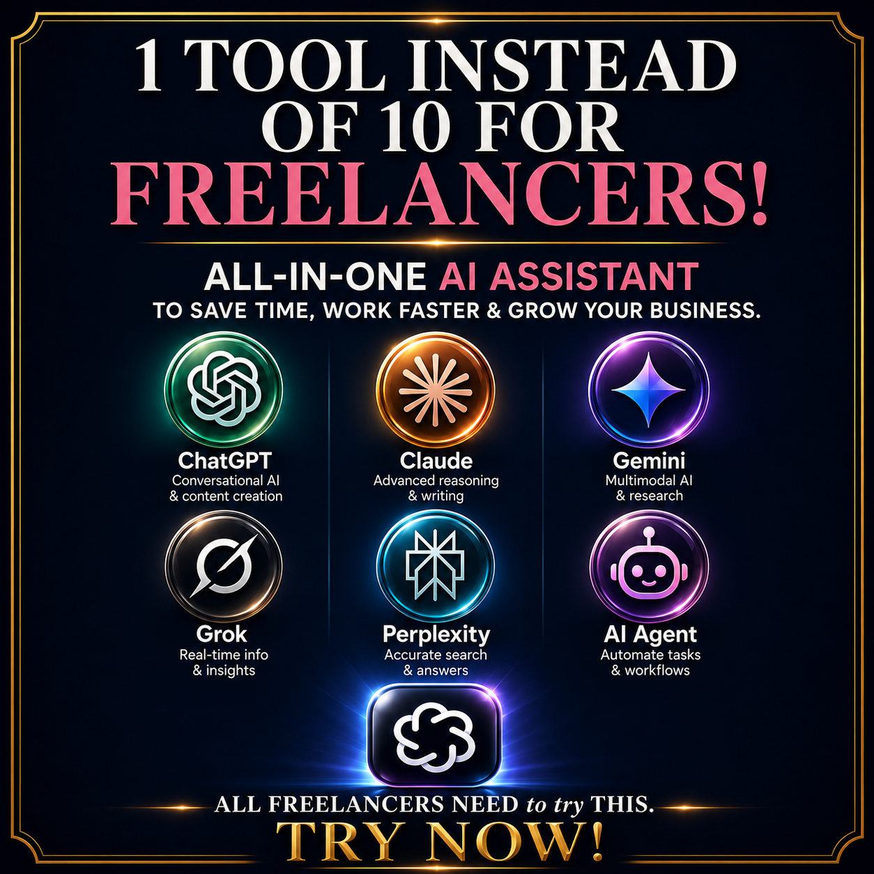AI Chatbot Agent Facebook ad