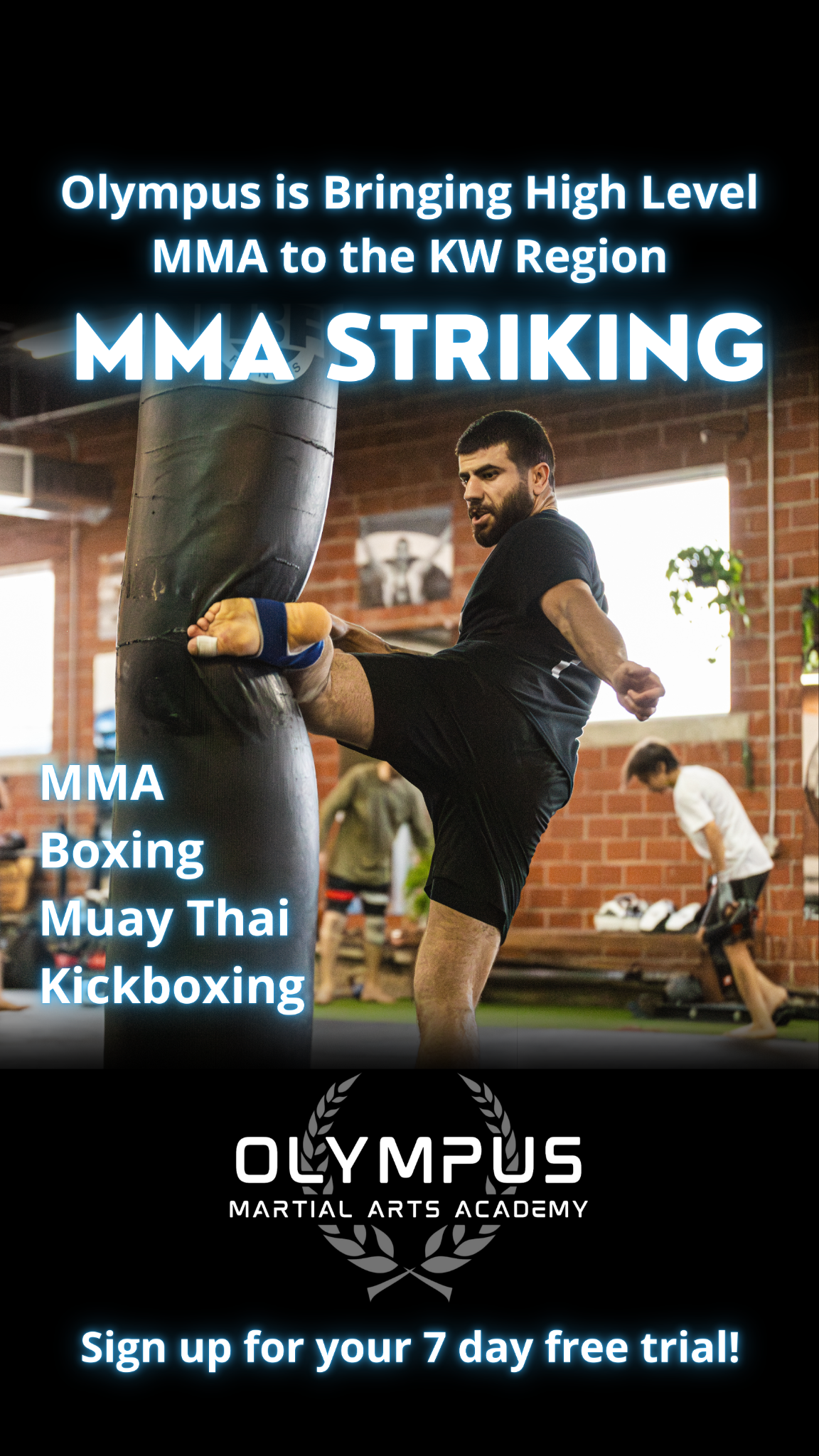 Olympus Martial Arts Academy Facebook ad