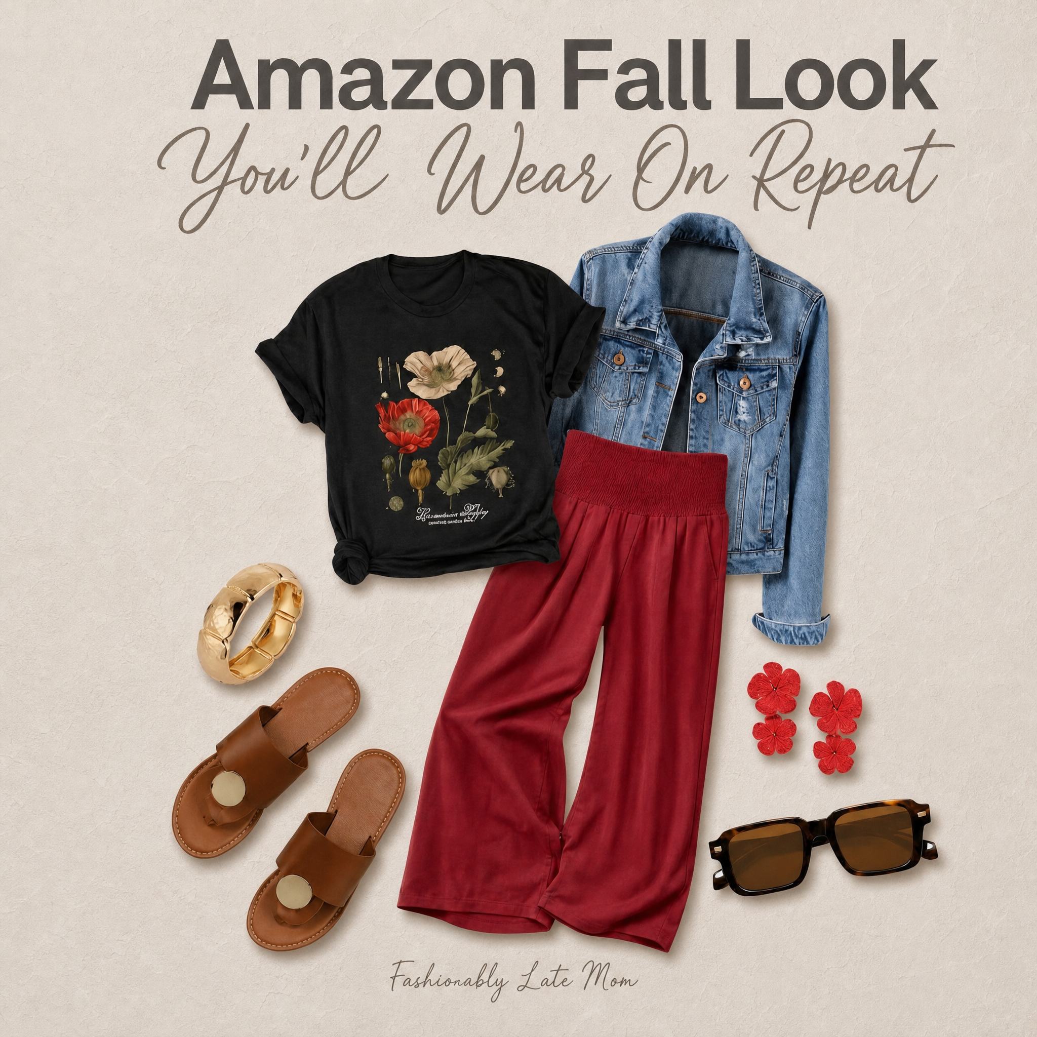 Fashionably Late Mom Facebook ad