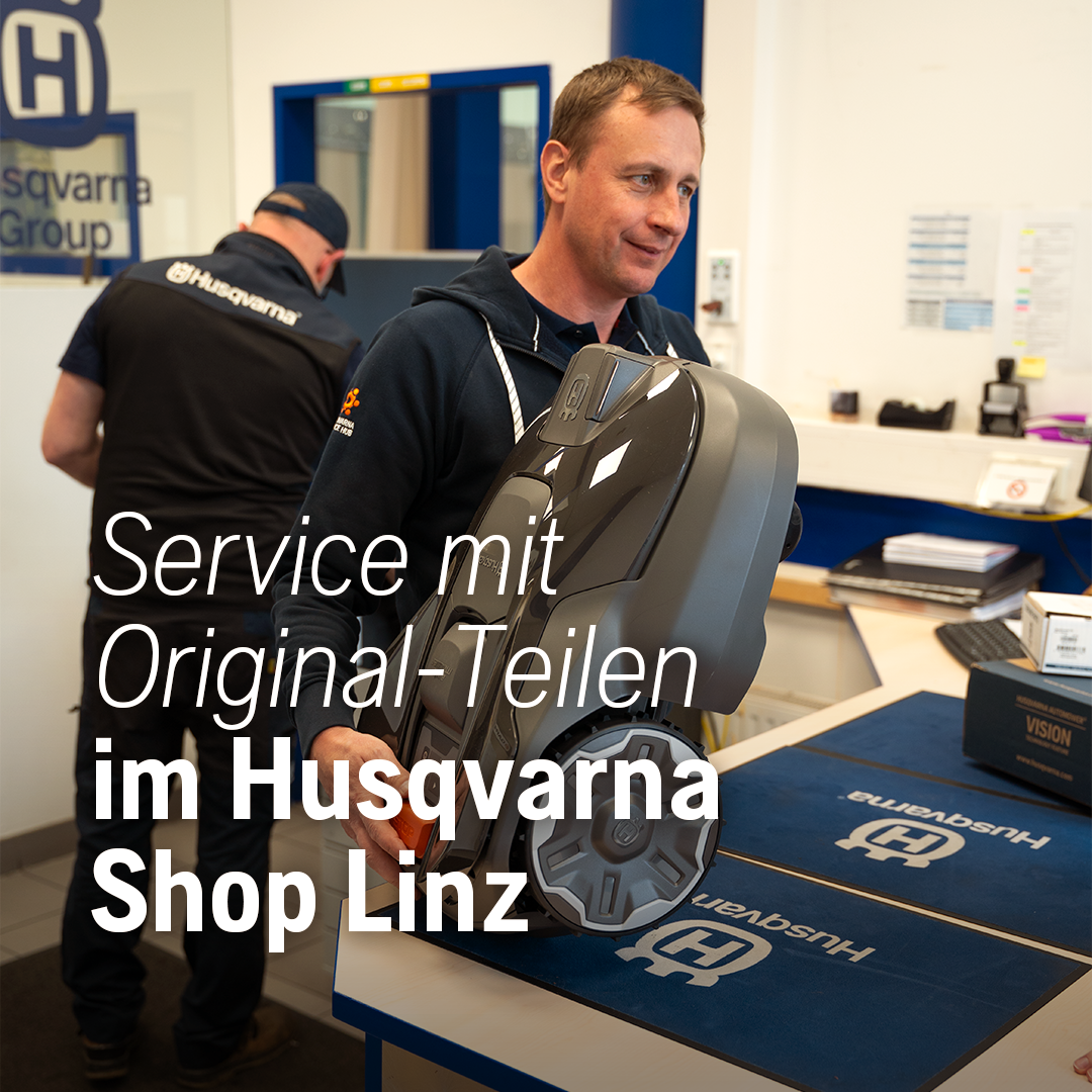 Husqvarna Facebook ad: Husqvarna Shop Linz