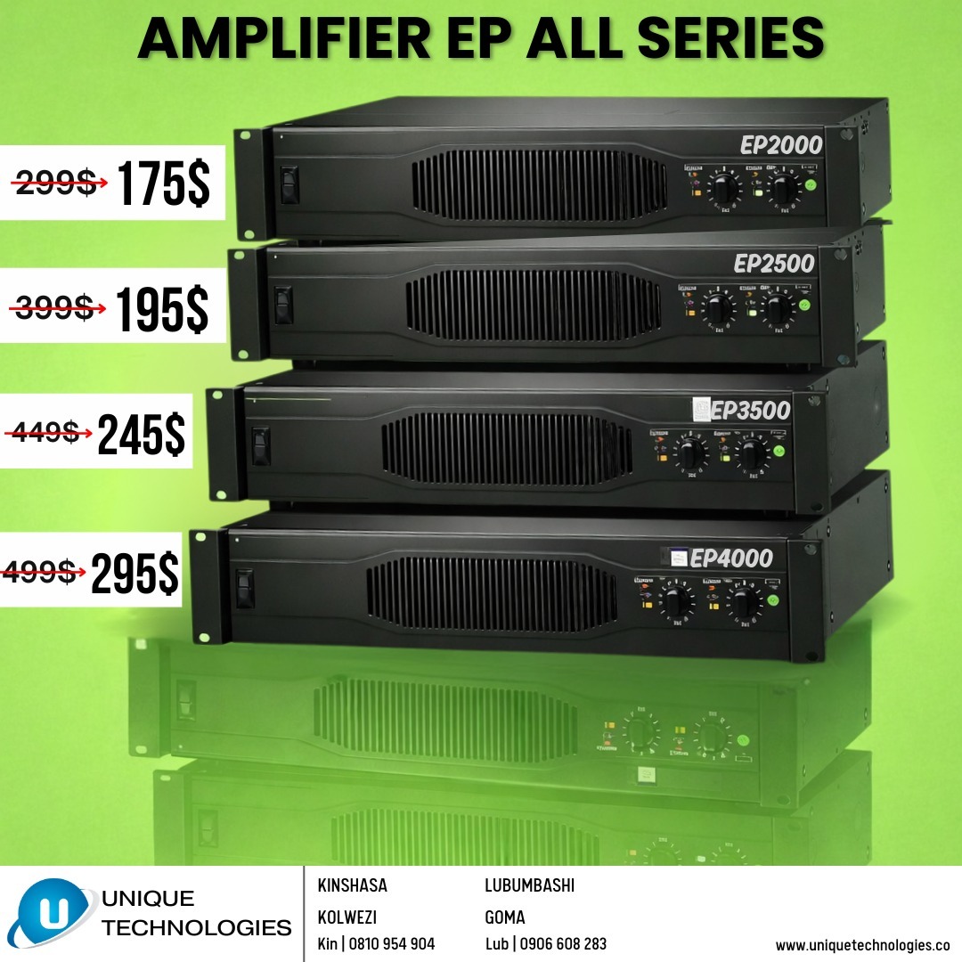 Unique Technologies Lubumbashi Facebook ad: Améliorez votre système audio dès aujourd'hui!