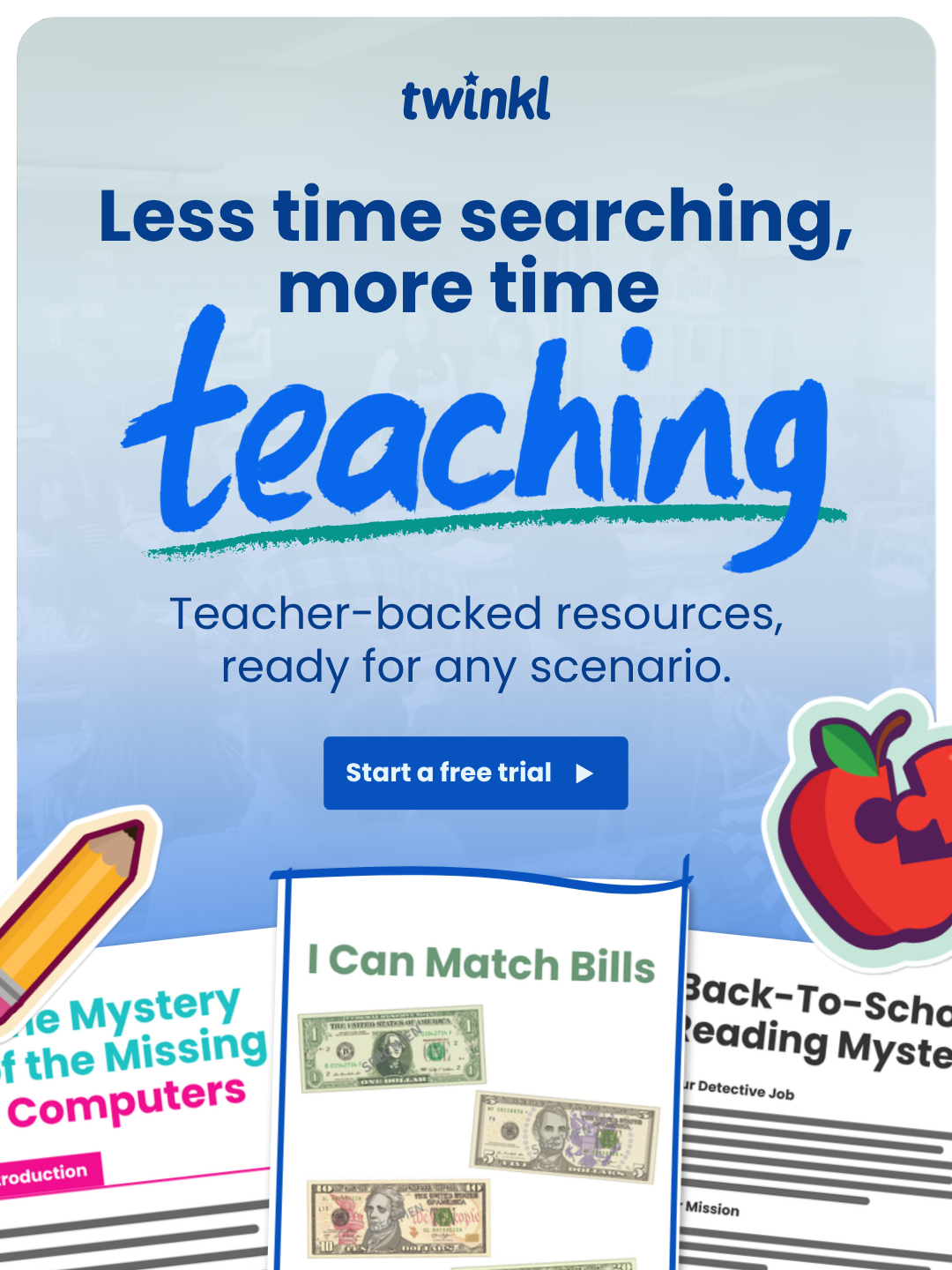 Twinkl Teaching Resources - United States Facebook ad