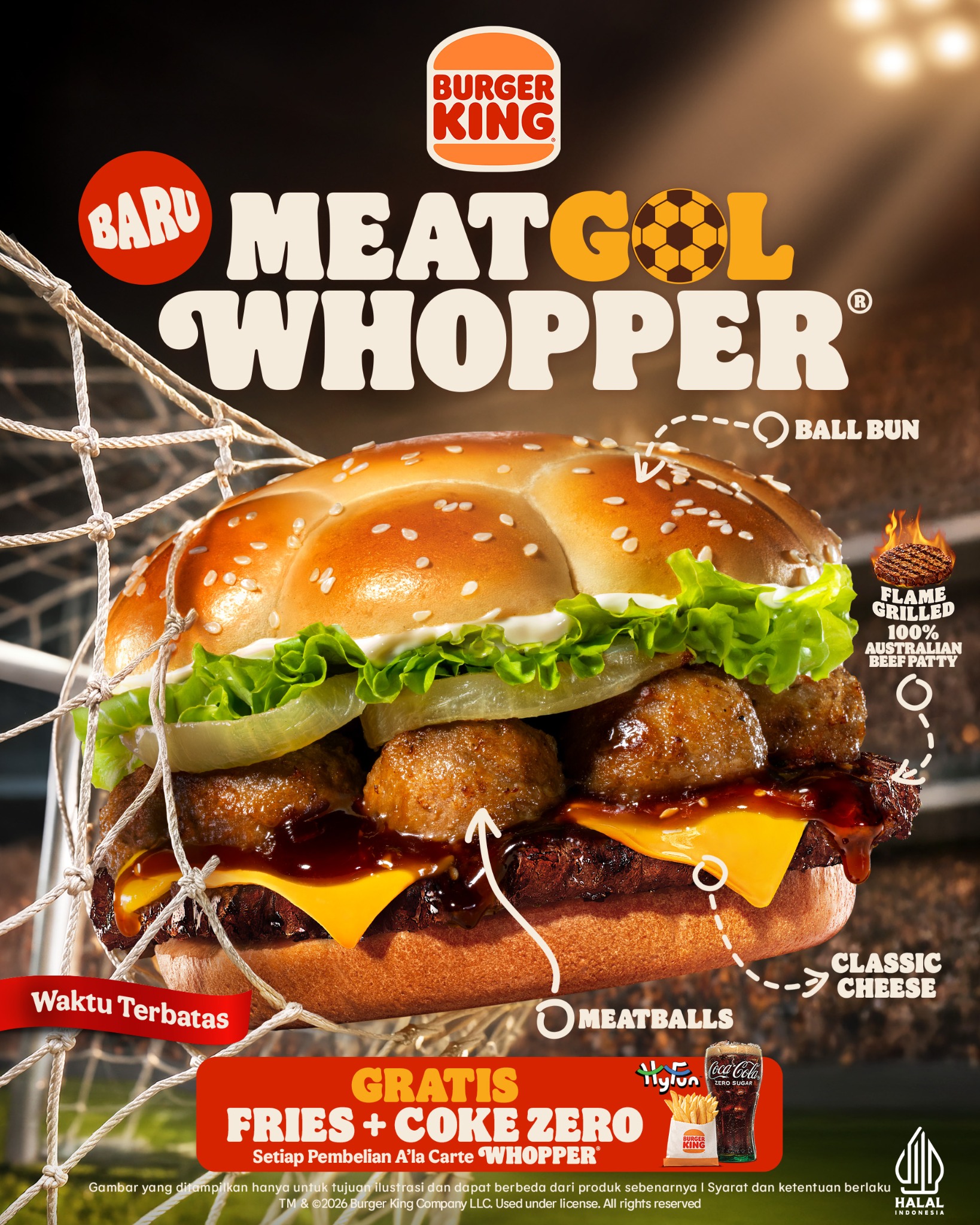 BURGER KING INDONESIA Facebook ad: Details - Burger King